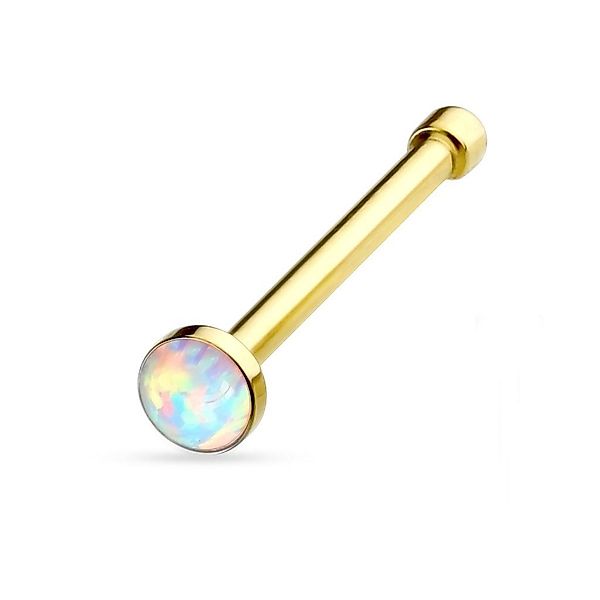 viva-adorno Nasenpiercing 0,8mm Nasenstecker Piercing Stecker günstig online kaufen