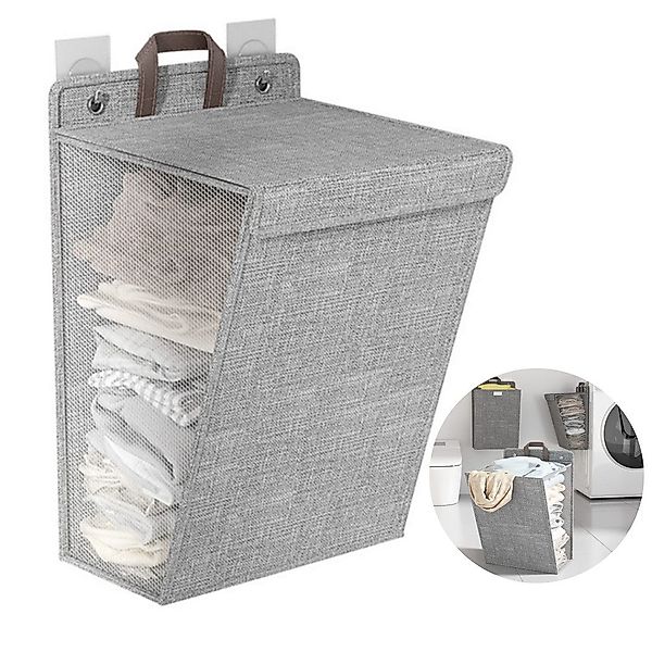 MODFU Wäschekorb 40L Wäschesammler Hängende Faltbox günstig online kaufen