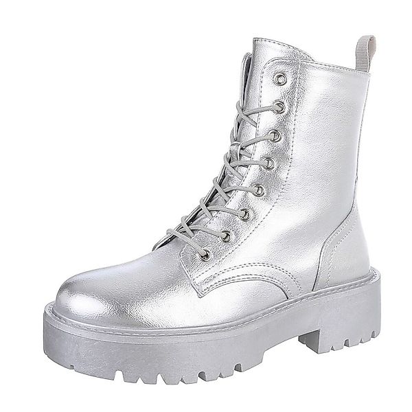 Ital-Design Damen Schnürschuhe Freizeit Schnürstiefelette (87124783) günstig online kaufen