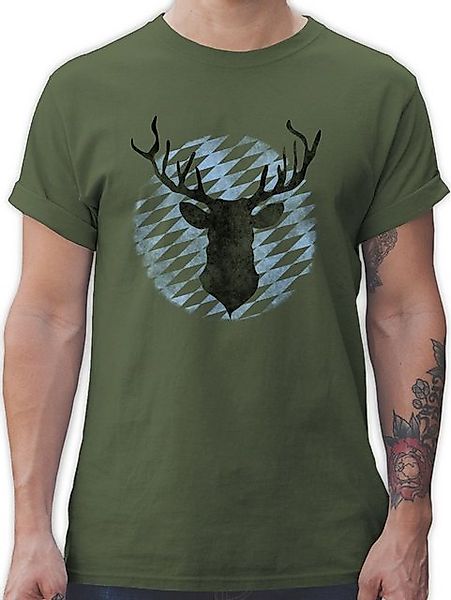 Shirtracer T-Shirt Hirsch Bayern Mode für günstig online kaufen