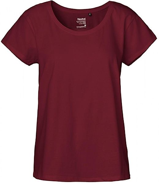 Neutral Rundhalsshirt Damen Loose Fit T-Shirt günstig online kaufen