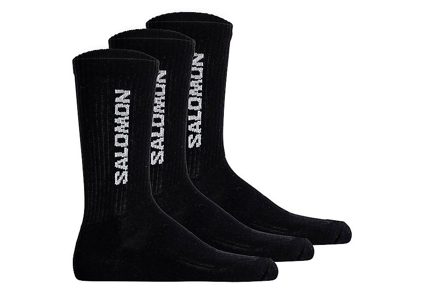Salomon Sportsocken Unisex Socken 3er Pack Baumwolle EVERYDAY CREW 3P (Pack günstig online kaufen
