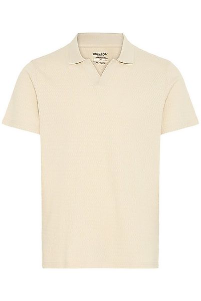 Blend Poloshirt Elegantes Oberteil Zeitloses Design V-Ausschnitt Stilvoll ( günstig online kaufen
