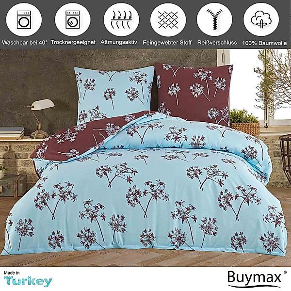 Buymax Bettwäsche Idil, Renforcé: 100% Baumwolle, günstig online kaufen