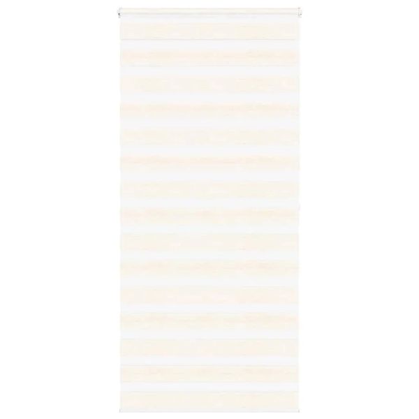 vidaXL Doppelrollo Marmorbeige 105x200cm Stoffbreite 100,9 cm Polyester 401 günstig online kaufen