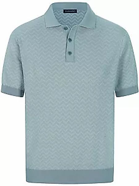 Strick-Polo Louis Sayn blau günstig online kaufen