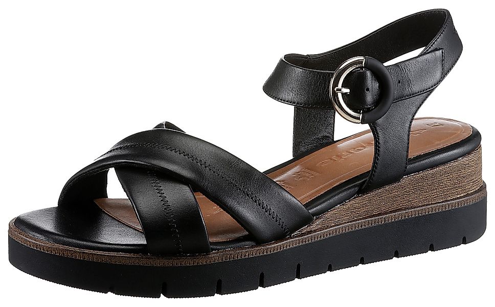 Tamaris Sandalette, Sommerschuh, Sandale, Keilabsatz, mit günstig online kaufen