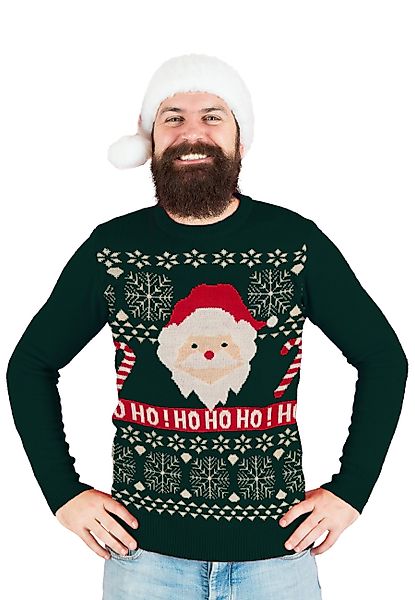 United Labels® Weihnachtspullover Weihnachtsmann Ugly Sweater günstig online kaufen