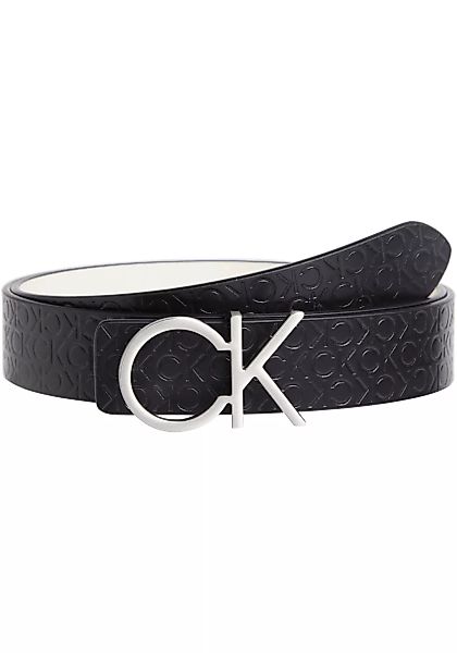 Calvin Klein Ledergürtel "RE-LOCK CK REV BELT 30MM EMB", mit Logo-Schließe günstig online kaufen