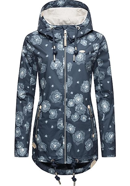 Ragwear Outdoorjacke "Zuzka Flower", mit Kapuze, stylische Übergangsjacke m günstig online kaufen