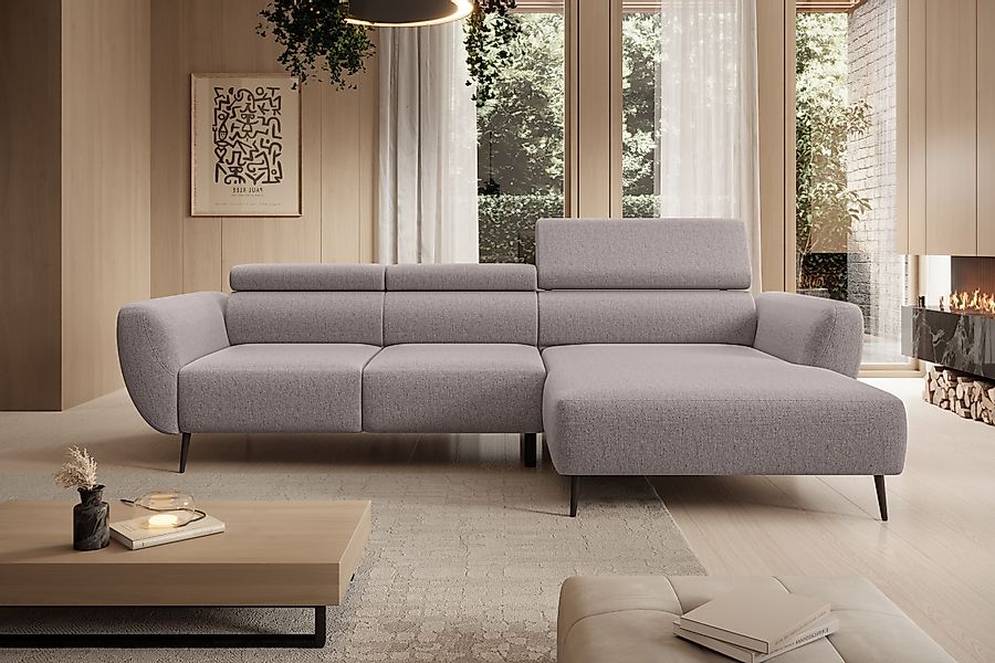 WERK2 Ecksofa Alisson, mit elektrischer Sitztiefenverstellung, günstig online kaufen