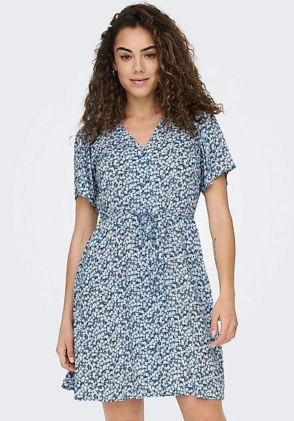 ONLY Minikleid ONLEVIDA S/S SHORT DRESS WVN NOOS Viskose, regular fit, V-Au günstig online kaufen