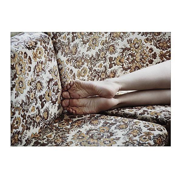 Paper Collective - Restless Feet Kunstdruck 70x50cm - braun, weiß, beige, s günstig online kaufen