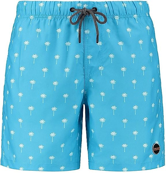 Shiwi Badeshorts Scratch Palm Blau - Größe L günstig online kaufen