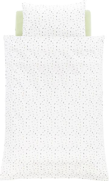 Träumeland Babybettwäsche "Sommergrün" 2 Stk. mit Allover-Print günstig online kaufen