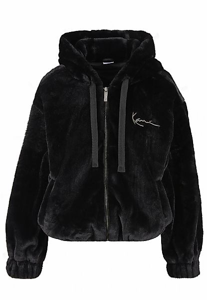 Karl Kani Sweatjacke "Karl Kani Metal Signature Vegan Fur Zip Hoodie Jacket günstig online kaufen