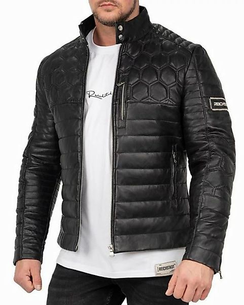 Reichstadt Lederjacke Herren ECHTLEDER Jacke 22RS31LUX Schwarz 3XL Edles De günstig online kaufen