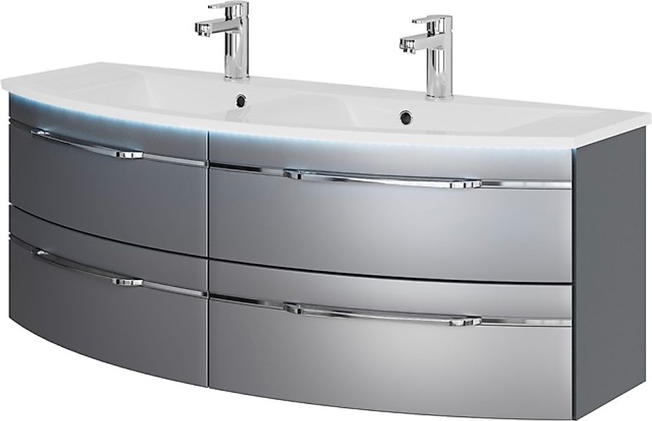 Saphir Waschtisch »Serie 7045 Mineralmarmor-Waschtisch und Unterschrank, 13 günstig online kaufen