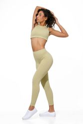 Yenita® Sporthose "Ribbed Collection" mit hohem günstig online kaufen