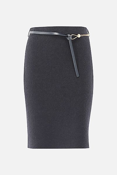 Minirock aus Bouclé Strick günstig online kaufen