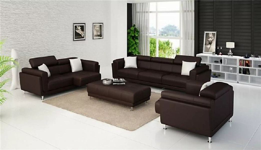 JVmoebel Sofa Design Couchen Sofas Polster 321 Sitzer Sofagarnitur, Made in günstig online kaufen