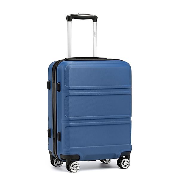 KONO Hartschalen-Trolley mit TSA-Schloss - Reisekoffer günstig online kaufen