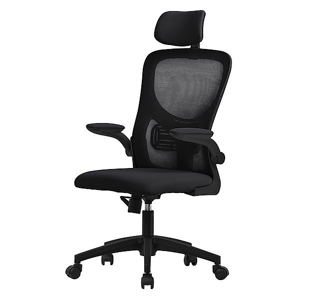 ML-DESIGN Bürostuhl Schreibtischstuhl ergonomisch mit verstellbarer Kopfstü günstig online kaufen