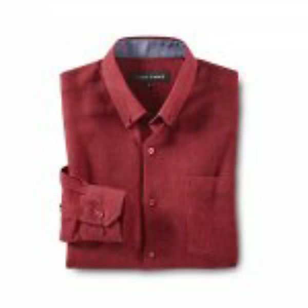 Aktuelles Flanellhemd,bordeaux günstig online kaufen