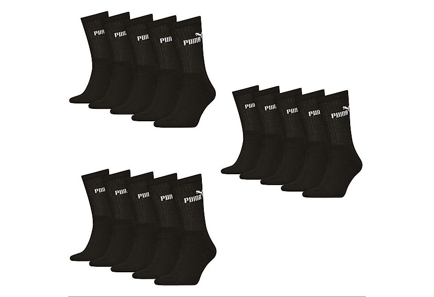 PUMA Sportsocken Herren Elements Crew Sock (15-Paar) günstig online kaufen