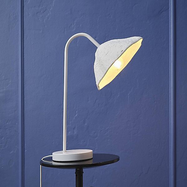 OSRAM Tischlampe Decor Lotus Leaf, 1-fl., weiß, Papier, E14 günstig online kaufen