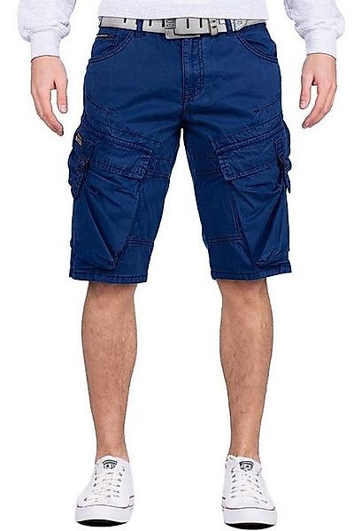 Cipo & Baxx Jeansshorts Kurze Hose BA-CK229 Navy W42 Cargo Style mit Seiten günstig online kaufen