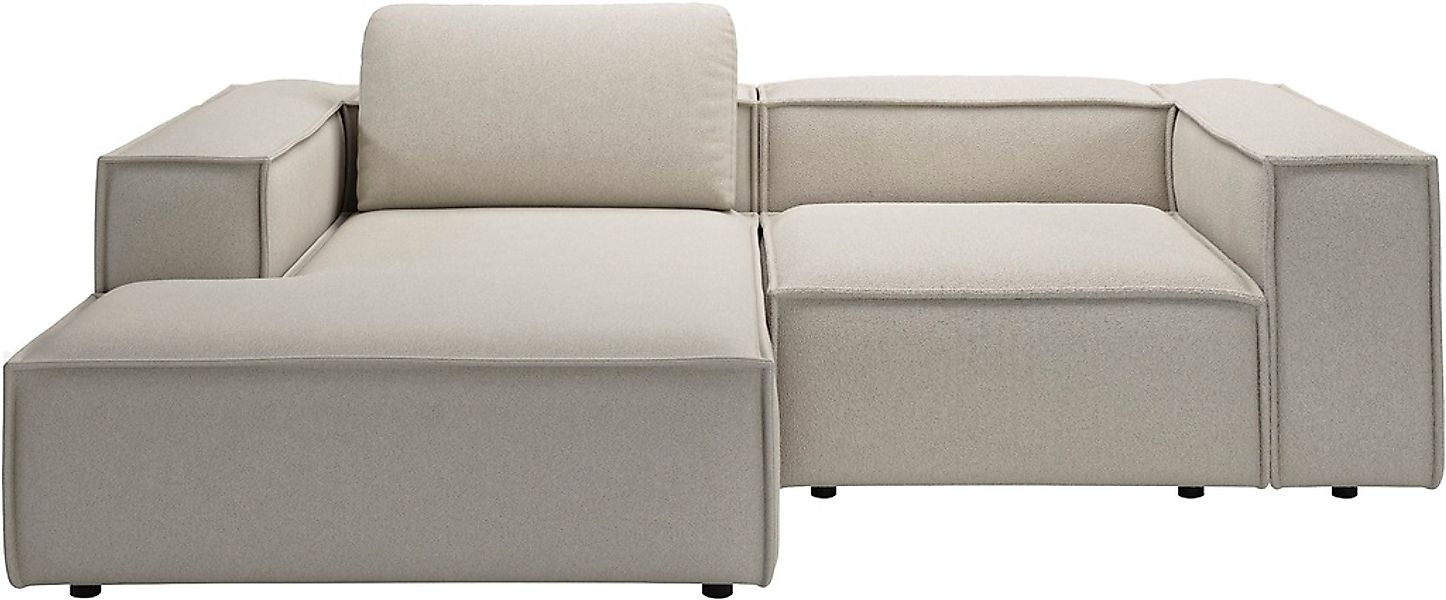 Places of Style Ecksofa "Watertown, kompakte L-Form, 246 cm breite für klei günstig online kaufen
