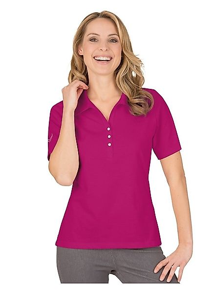 Trigema Poloshirt TRIGEMA Poloshirt aus Baumwolle günstig online kaufen