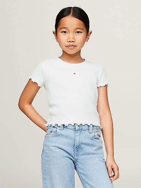Tommy Hilfiger T-Shirt ESSENTIAL RIB TOP günstig online kaufen
