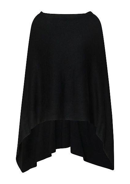 comma Poncho Indoor-Poncho Weicher Viskosemix-Poncho aus Feinstrick günstig online kaufen