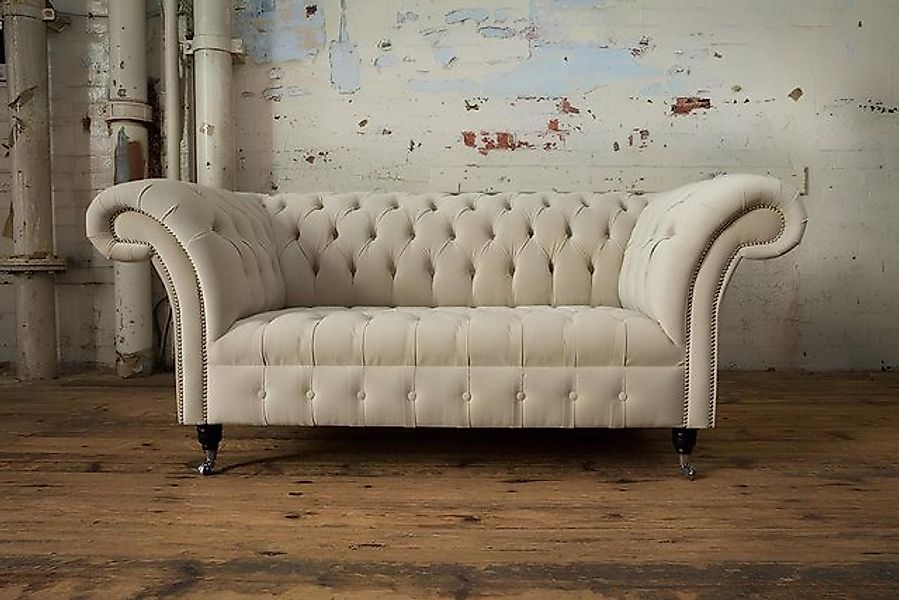 Xlmoebel Sofa Neue Luxus Stoffsofas im Chesterfield-Stil mit eleganter Pols günstig online kaufen