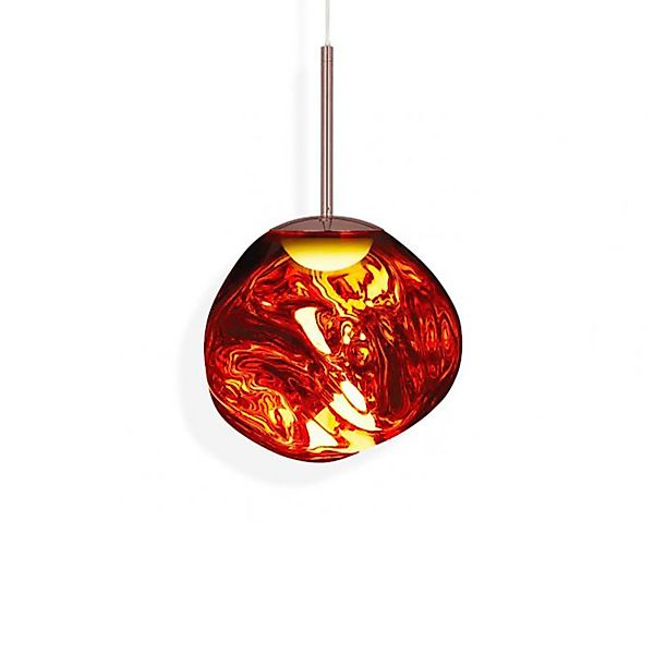 Tom Dixon LED-Hängelampe Melt Mini, Ø 28 cm, kupfer günstig online kaufen