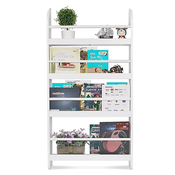 Homfa Bücherregal, Kinderregal mit 4 Ablagen günstig online kaufen