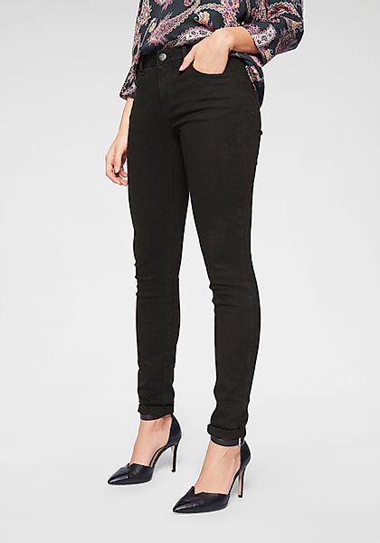 Tamaris Skinny-fit-Jeans schmale Beinform, normale Leibhöhe, 5-Pocket-Form, günstig online kaufen
