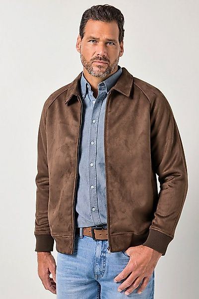 JP1880 Funktionsjacke JP1880 Veloursblouson Outdoor Lederoptik Zipper günstig online kaufen