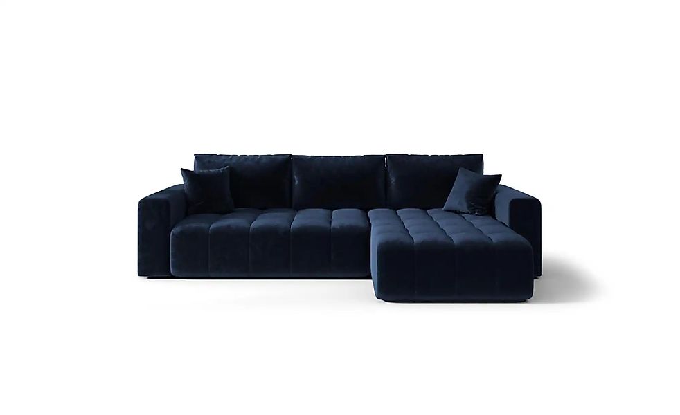Ecksofa  Milo ¦ blau ¦ Maße (cm): B: 280 H: 85 Polstermöbel > Sofas > 3-Sit günstig online kaufen