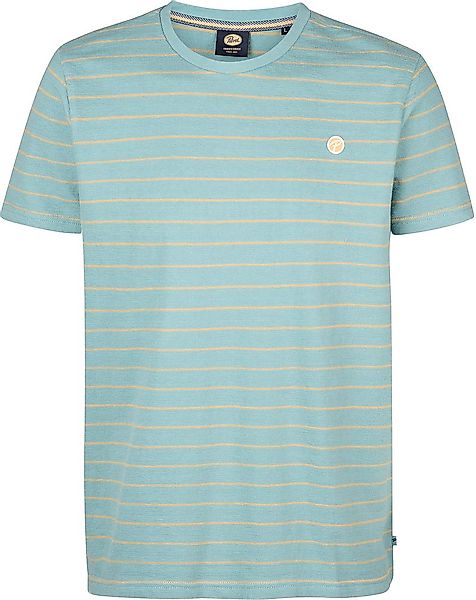 Petrol Knitted T-Shirt Mahi Ocean Blau - Größe L günstig online kaufen