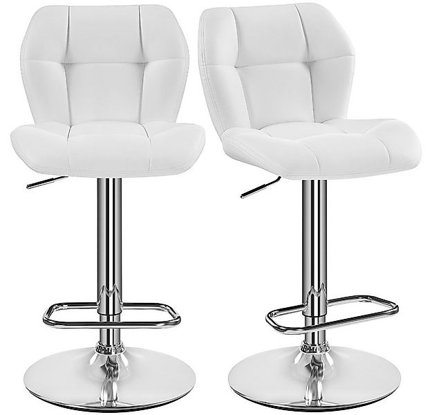 Yaheetech Barhocker 360° Drehbare Hocker mit Fußstütze (2 St), 1/2/4/6er-Se günstig online kaufen