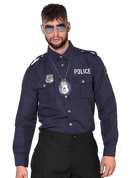 Boland T-Shirt 'Police' Polizeihemd Dunkelblaues Hemd für knackige Police O günstig online kaufen