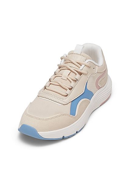 Marc O'Polo aus Rindleder und Mesh Sneaker günstig online kaufen