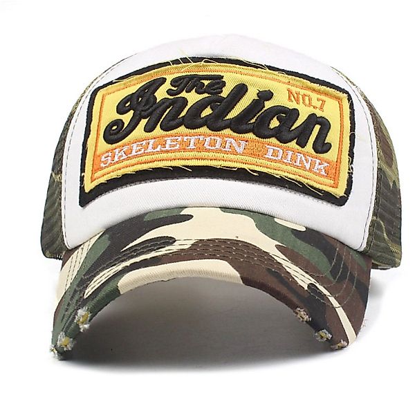 Sporty Trucker Cap Indian Vintage Distressed günstig online kaufen