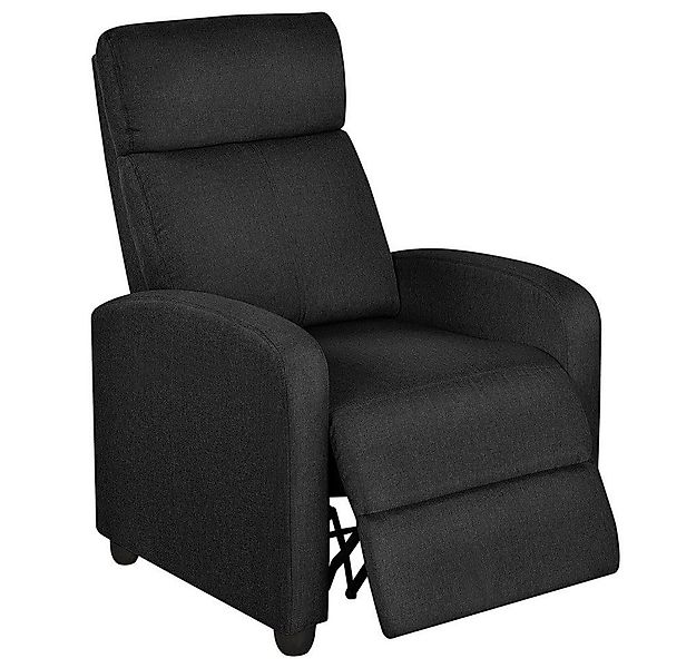 Yaheetech Relaxsessel, Fernsehsessel Ruhesessel mit Verstellbarer Beinablag günstig online kaufen