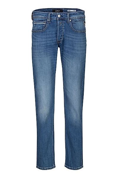 Replay Slim-fit-Jeans GROVER - 10.5 OZ DARK INDIGO SUPER STRETCH DENIM günstig online kaufen