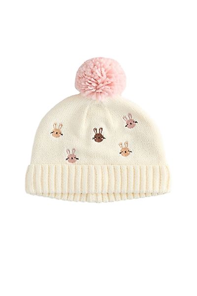 Next Strickmütze Pudelmütze Hase (1-St) günstig online kaufen