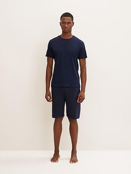 TOM TAILOR Pyjamashorts Pyjama-Shorts aus Jersey-Material günstig online kaufen